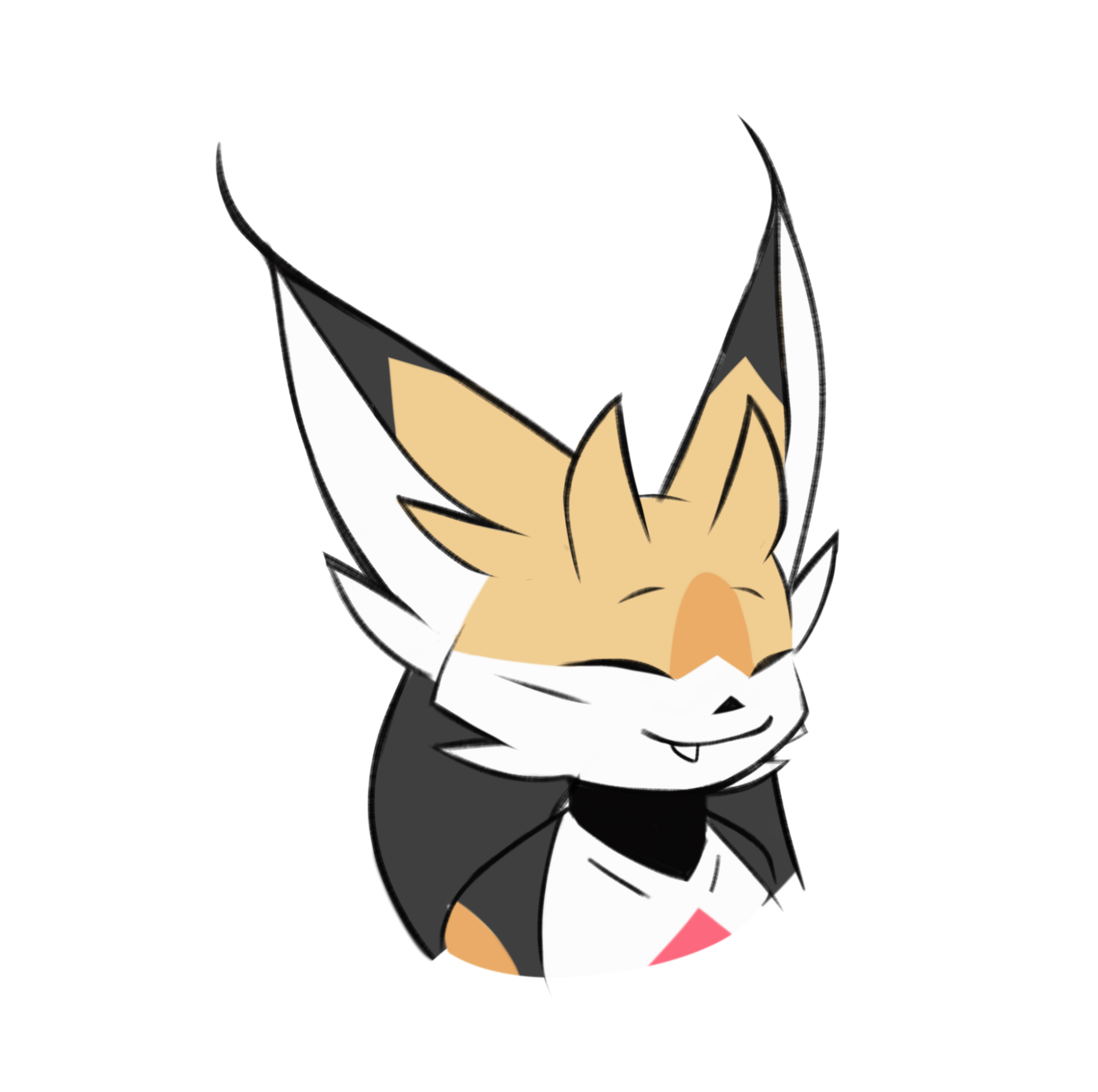 Iso, the Pawpress mascot, curled up happily